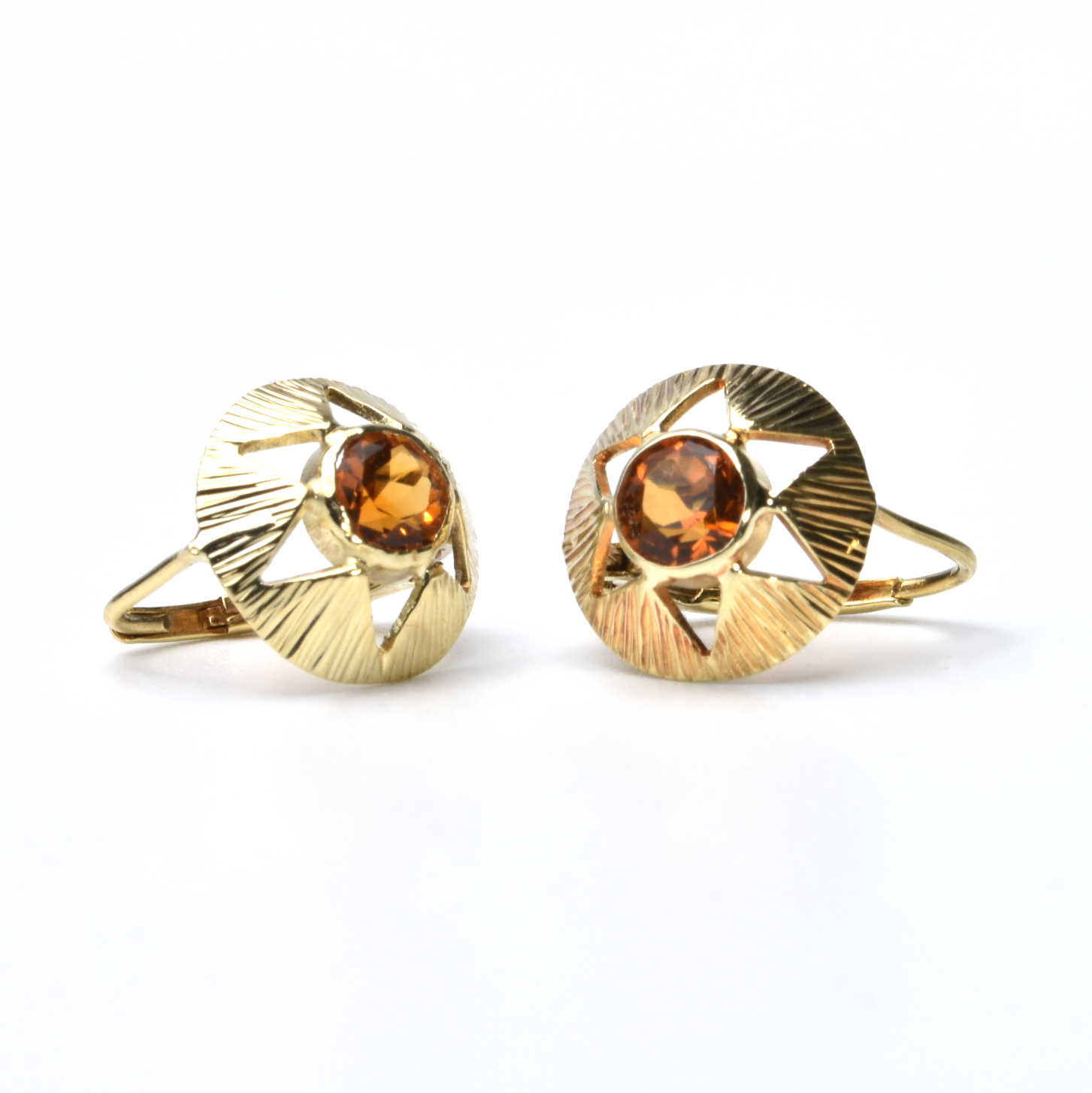 Ohrhänger | 585/000 Gelbgold | Turmalin