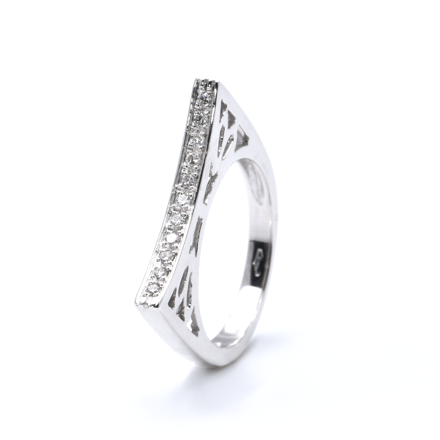 Ring | 750/000 Weißgold | Brillanten