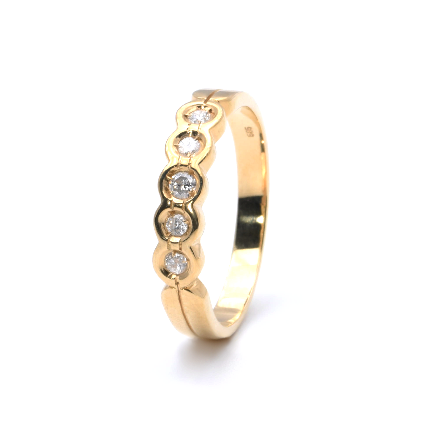 Ring | 585/000 Gelbgold | Brillanten