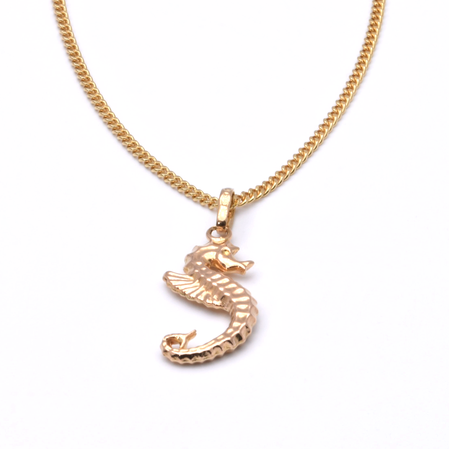 Kette mit Anhänger Seepferdchen