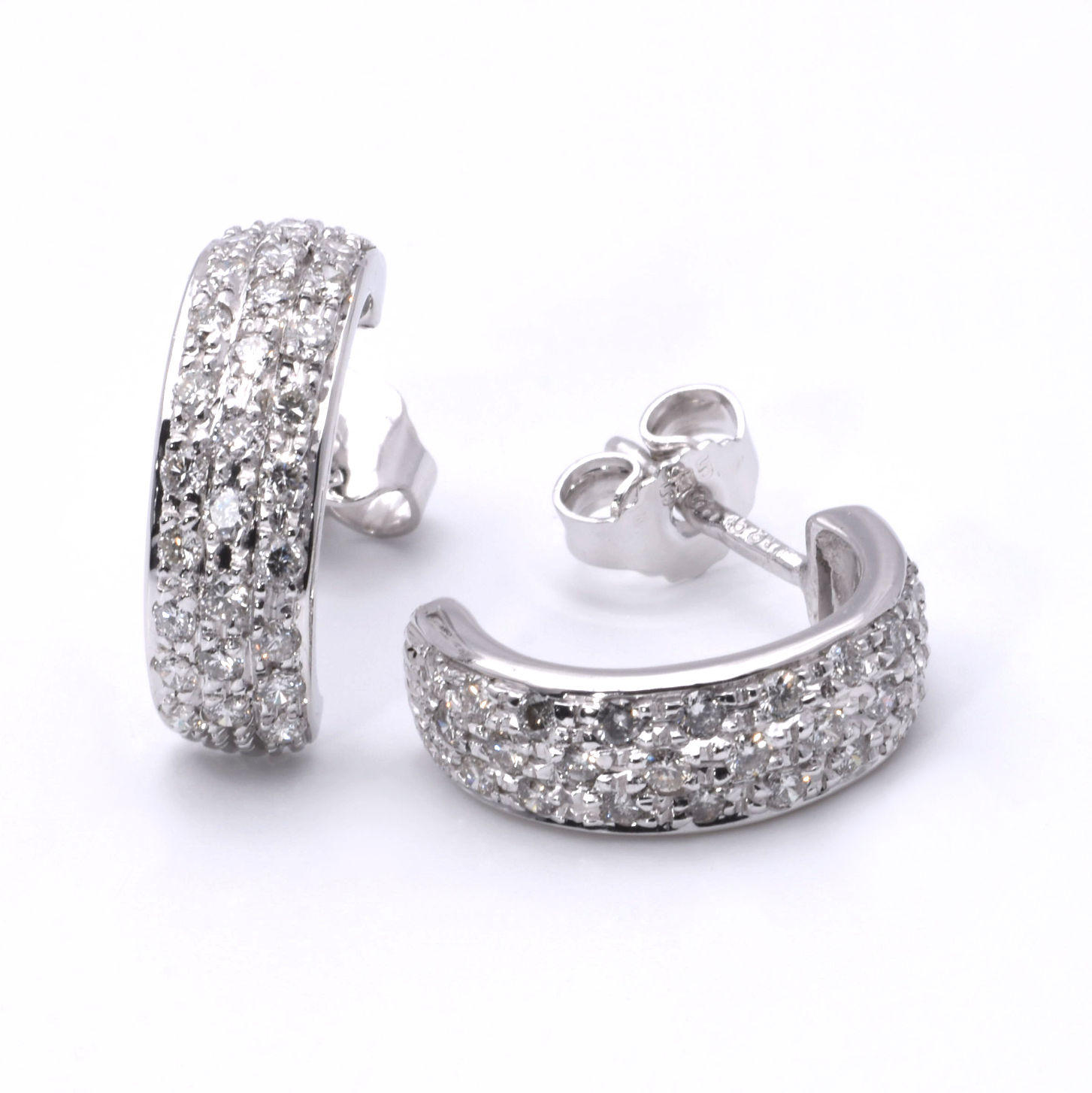 Brillant Halbcreolen