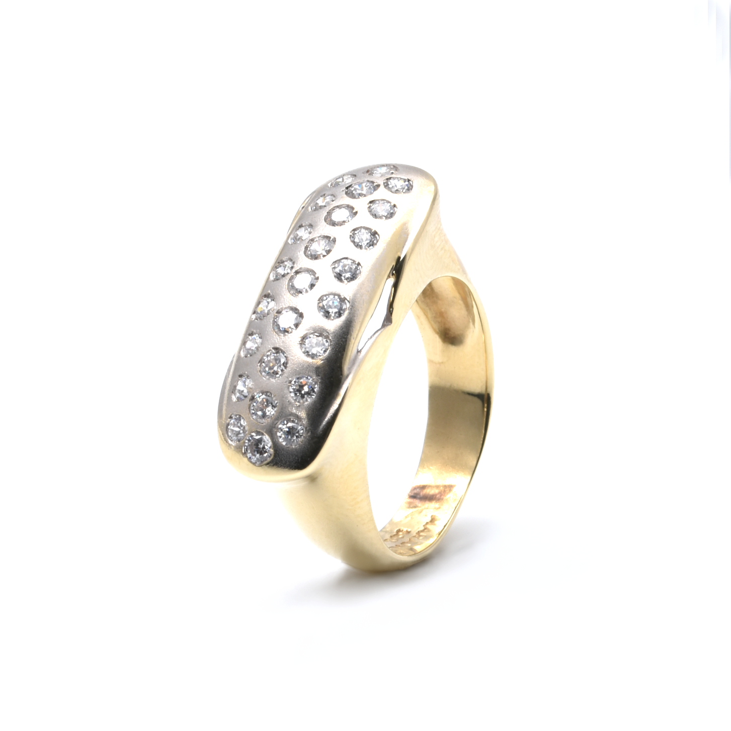 Ring | 585/000 Gold | Weißgold | Zirkonia