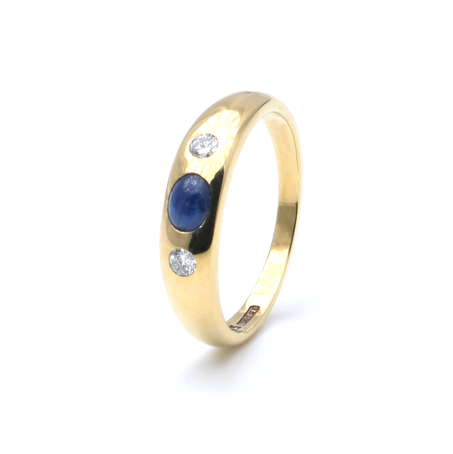 Ring | 585/000 Gelbgold | Saphir | Brillanten | Wempe
