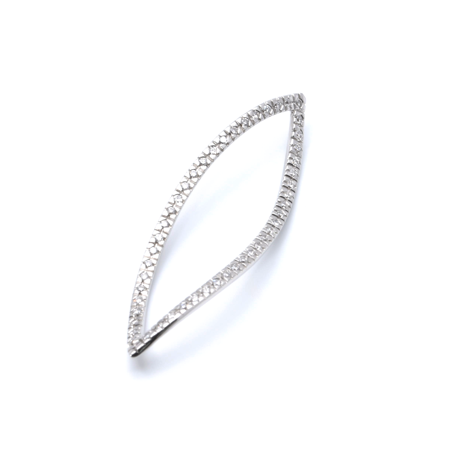 Anhänger | 750/000 Weißgold | Brillanten