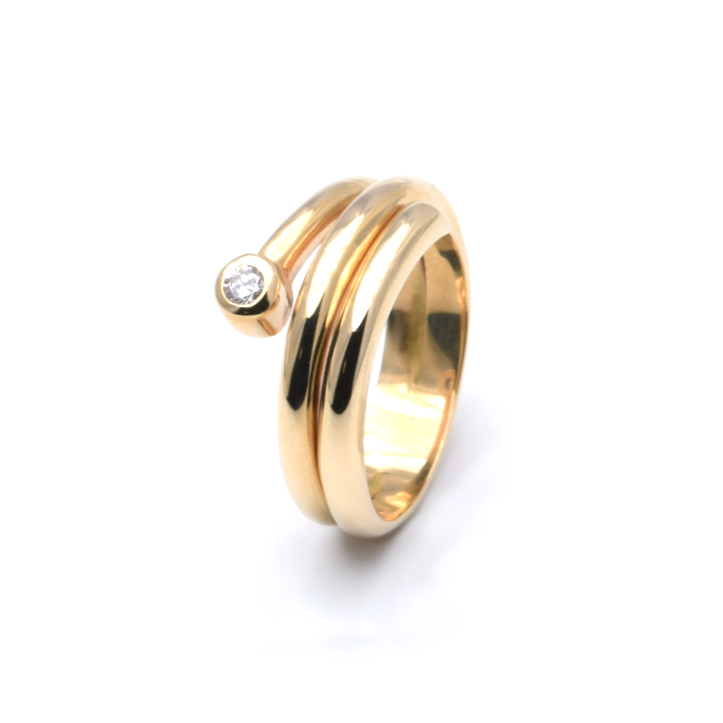 Ring | 585/000 Gelbgold | Brillant