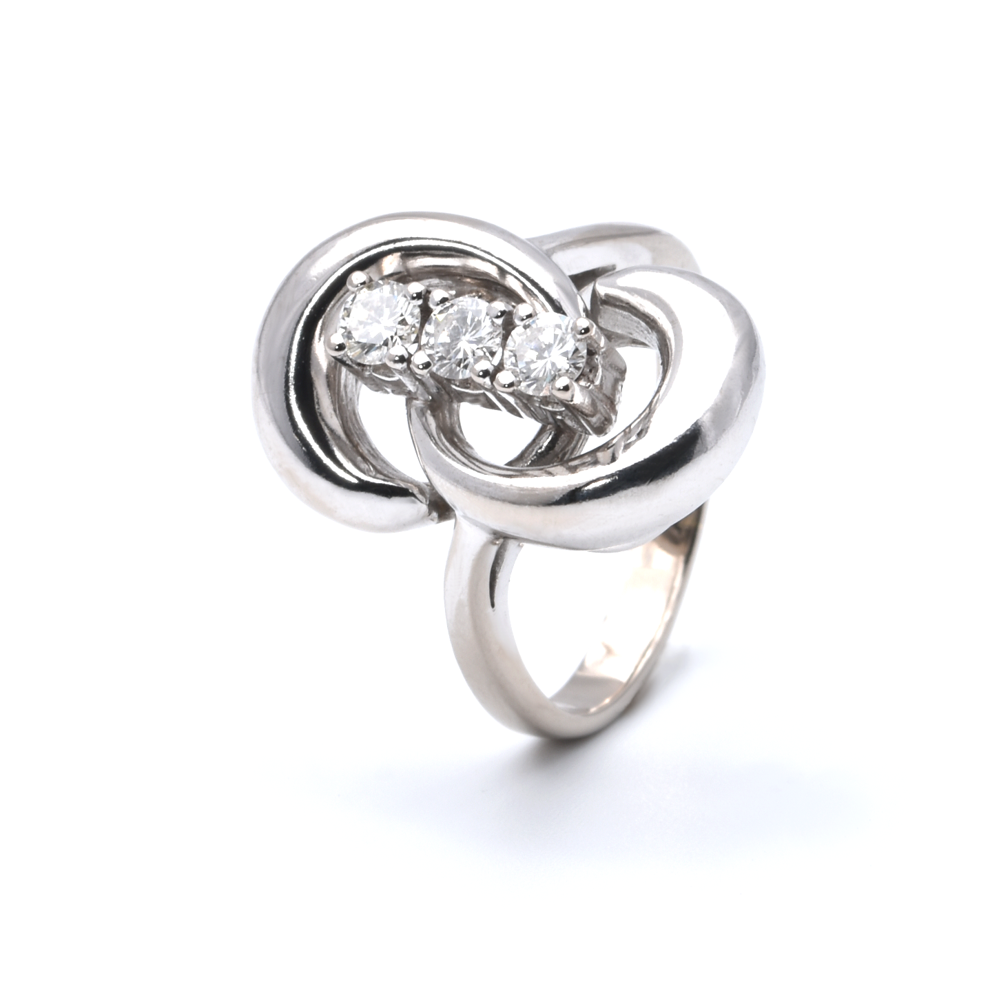 Ring | 585/000 Weißgold | Brillanten